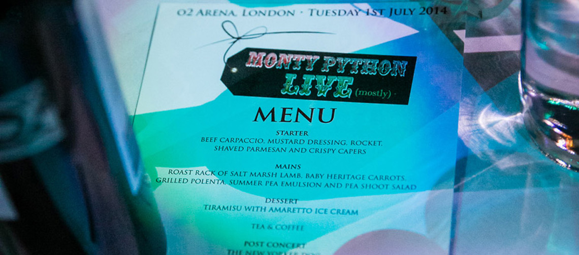 Monty Python Live (Mostly) VIP Hospitality - Gallery