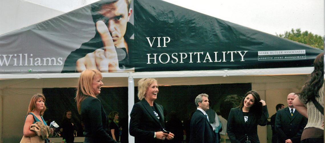 Robbie Williams VIP Hospitality - Gallery