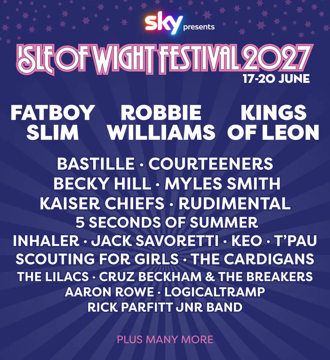 Isle of Wight Festival 2027 Premium Blackstar Hospitality